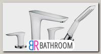 Смеситель для ванны Hansgrohe хром (15446400)