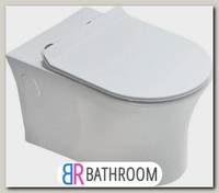 Унитаз подвесной BelBagno Ancona BB1224CHR безободковый