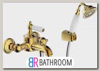 Смеситель для ванны Bravat Art бронза (F675109U-B)