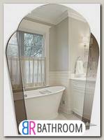 Зеркало MIXLINE Нарцисс 535*735 с полкой (525377)