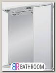 Зеркало-шкаф Misty Астра 55 с подсветкой, белый R (Э-Аст04055-01СвП)