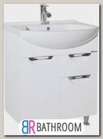 Тумба для комплекта Bellezza Альфа 65 белая с ящиком (4638810090018)