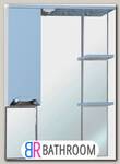 Зеркало-шкаф Bellezza Белла Люкс 75 L голубой (4610612002109)