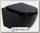Подвесной унитаз Cerutti SPA B-2376-3 Black, безободковый