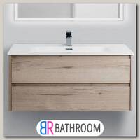 Тумба для комплекта BelBagno Kraft 100 rovere galifax bianco (KRAFT-1000-2C-SO-RGB)