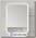 Зеркало-шкаф Belbagno Prado (PRADO-SPC-550-1A-NL)