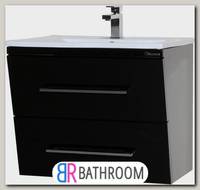 Тумба для комплекта Bellezza Берта подвесная 75 черная (4630712560040)