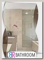 Зеркало MIXLINE Аква 395*600 с полкой (525005)