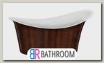 Акриловая ванна Lagard Tiffany 160.5x77 см (TIFFANY Brown Wood)