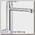 Смеситель для кухонной мойки Grohe Eurosmart Cosmopolitan хром (30195000)