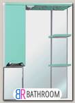 Зеркало-шкаф Bellezza Белла Люкс 75 L салатовый (4610612002062)