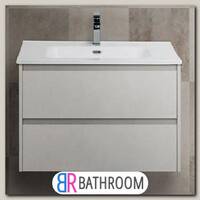 Тумба для комплекта BelBagno Kraft 70 bianco opaco (KRAFT-700-2C-SO-BO)