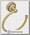 Полотенцедержатель Fixsen Bogema Gold (FX-78511G)