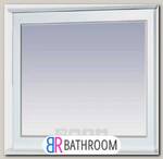 Зеркало Misty Герда 80 с подсветкой, белая эмаль (П-Гер02080-Св)
