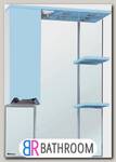 Зеркало-шкаф Bellezza Симона 90 L голубой (4614015002100)