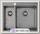 Металлическая мойка Seaman SMB-6151D (SMB-6151DLS.B)