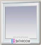 Зеркало Misty Герда 70 с подсветкой, белая эмаль (П-Гер02070-Св)