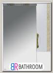 Зеркало-шкаф Misty Престиж 60 R золотая патина (Э-Прсж02060-013ПЗлп)