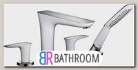 Смеситель для ванны Hansgrohe хром (15446000)