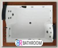 Гидромассажная ванна Gemy 186x151 см (G9052 II B R)