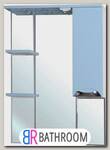 Зеркало-шкаф Bellezza Белла Люкс 75 R голубой (4610612001102)