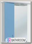 Зеркало-шкаф Bellezza Астра 55 L голубой (4614908002101)