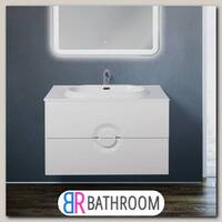 Тумба для комплекта BelBagno Onda 80 bianco lucido (ONDA-800-2C-SO-BL)