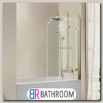 Шторки для ванной Cezares Retro 78 см (RETRO-A-V-1-80/145-CP-G-R)