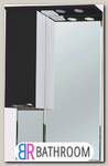 Зеркало-шкаф Bellezza Альфа 65 L черный (4618810002044)