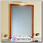 Зеркало в ванную Tiffany World 75 см (71025noce biondo)