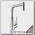 Смеситель для кухонной мойки Hansgrohe Metris хром (14820800)