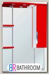Зеркало-шкаф Bellezza Лагуна 75 R красный (4612112001033)