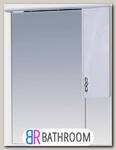 Зеркало-шкаф Misty Сицилия 65 R с подсветкой, белая эмаль (П-Сиц04065-011СвП)