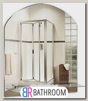 Зеркало MIXLINE Арка 500*580 с полкой (525475)