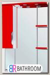 Зеркало-шкаф Bellezza Лагуна 75 L красный (4612112002030)