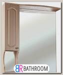Зеркало-шкаф Bellezza Камелия 85 L светлый лен (4611614002128)