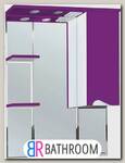 Зеркало-шкаф Bellezza Эйфория 80 R фиолетовый (4619113001413)