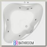 Акриловая ванна Bas Империал 150x150 см с г/м (ВГ00070)
