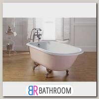Чугунная ванна Recor 170x78 см (ROLL TOP 1700*780)