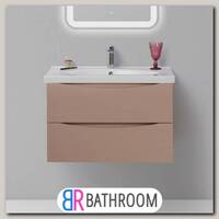 Тумба с раковиной BelBagno Fly 70 cappuccino lucido