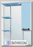 Зеркало-шкаф Bellezza Симона 90 R голубой (4614015001103)