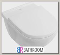 Унитаз подвесной Villeroy & Boch O'Novo 5660HRR1 alpin, безободковый (5660 HR R1)